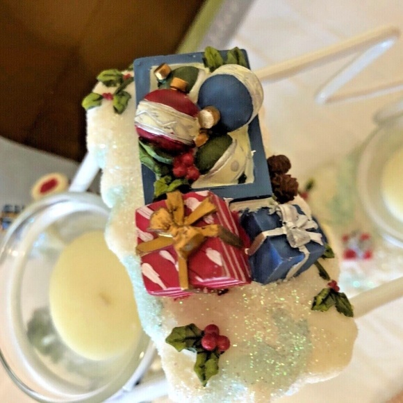 Home Trends Metal Tree Votive Candle Holder Snowman Natural Holiday Collection - Picture 8 of 12